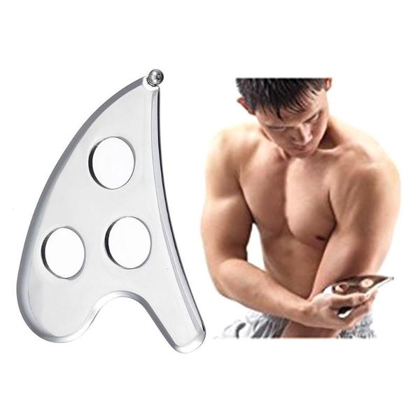 

electric massagers stainless steel body scraper board physical therapy muscle meridian massage tool