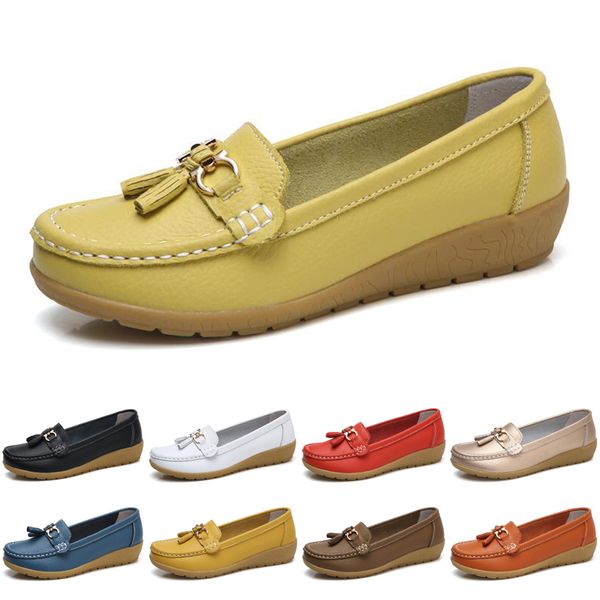 

luxury men casual shoes black white loafers outdoor flat slip on fashion mens trainers sneakers size 36-42 color19