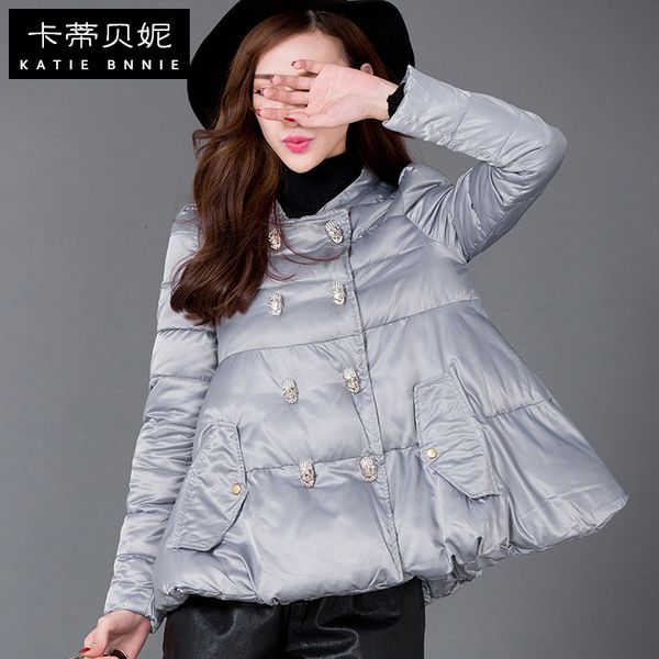 

size 2021 new plus puffer woman jacket parkas women's clothes h2hp, Black