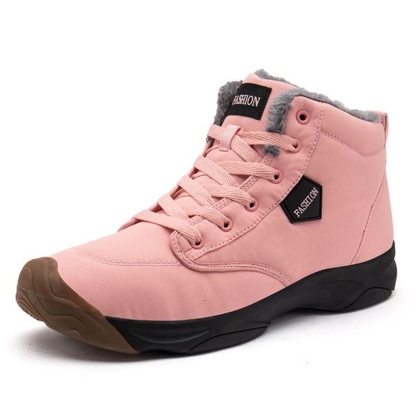 

2021 new mode of women winter snow short furniture warm impermeable tornozelo boots netherlands women's shoes size 35-41 cndl, Black