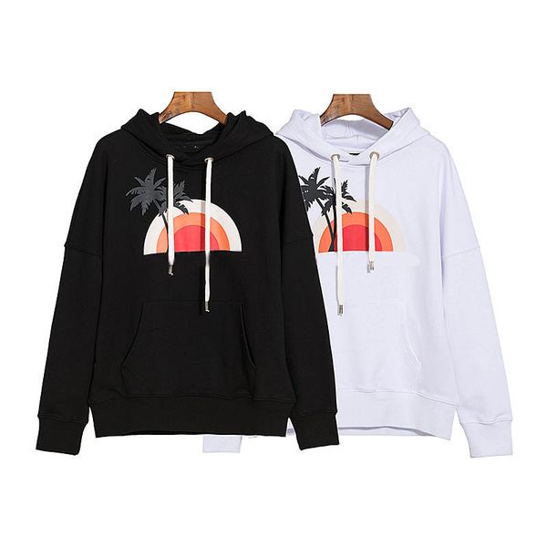 

осень зима мода мужские толстовки с длинным рукавом высокого качества пуловер черный белый письмо для печати hoodies mens дизайнер толстовки, Black