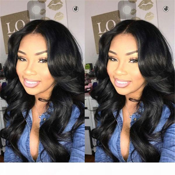 

grade 7a human lace wigs body wave peruvian hair lace front human hair wigs&full lace human hair wigs, Black;brown