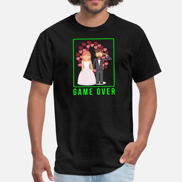 

just married game over t shirt hip hop black plus size tracksuit hoodie sweatshirt