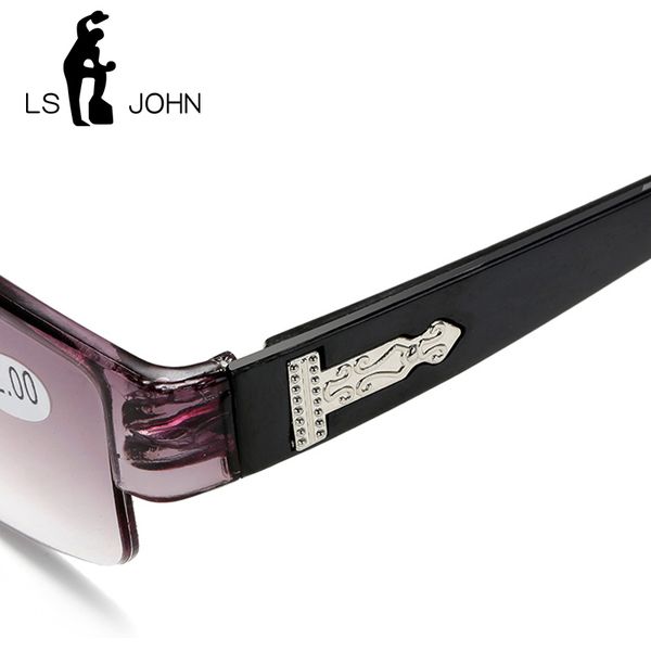 

reading newls rimless john glasses square tr90 men women ultra-light frameless spectacles+1.5 +2.0 +2.5 +3.0 +3.5 +4.02021