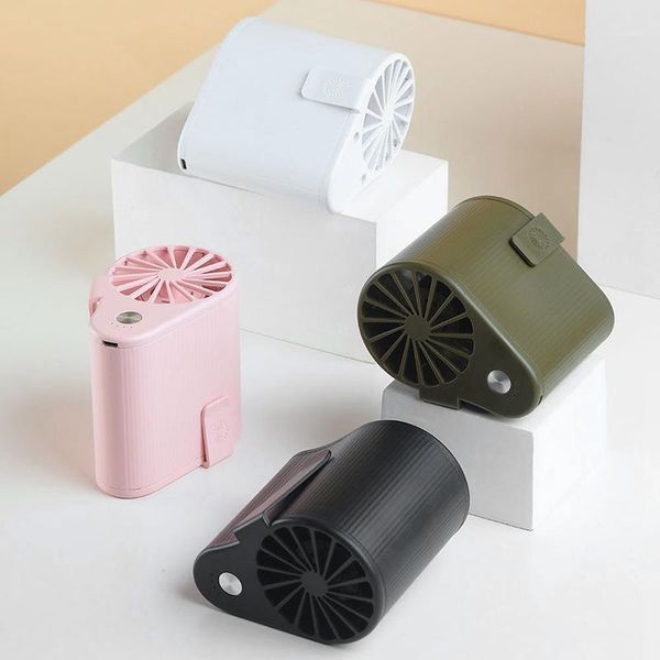 

tod-mini waist hanging fan super powerful airflow portable air conditioning suit rechargeable battery 3 speed setting1