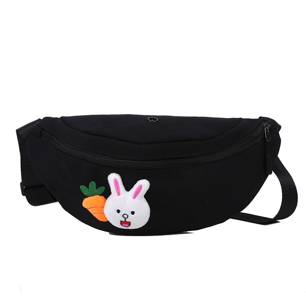 

2020 women waist bag fashion mens bumbag for woman belt bag girl cross body bag sac banane rabbit qs