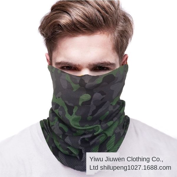 

multi-functional seamless changeable magic headscarf mask camouflage bq