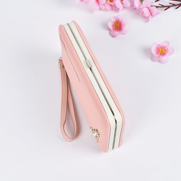 

lovely women long wallets purses clutch bags phone case for iphone 6 plus lady cute coin purse pr sale