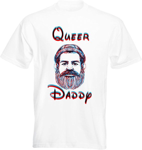 

queer daddy please see shipping times for this item version qd2 lgbtq pride resist queer gay daddy bear art hoodie designers t shirts