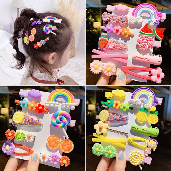 

children's korean ins banghai edge princess baby bb hairpin girl's broken hair clip