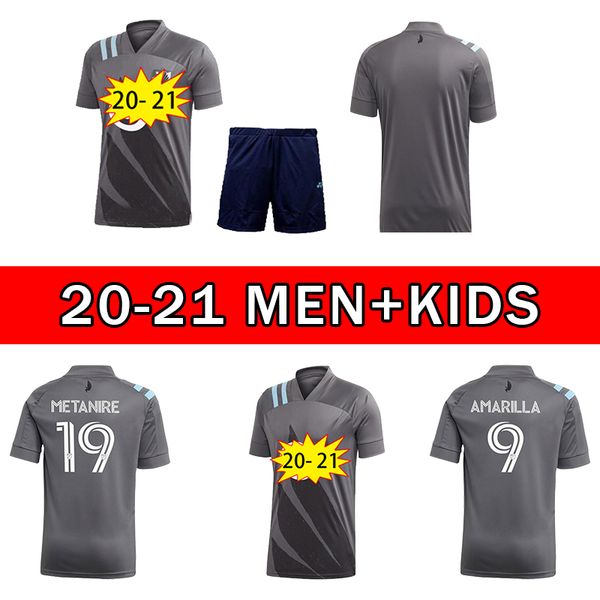 

2020 2021 new minnesota united fc soccer jerseys 20 21 gregus chacon amarilla lod opara metanire mls football shirts thailand quality, Black;yellow