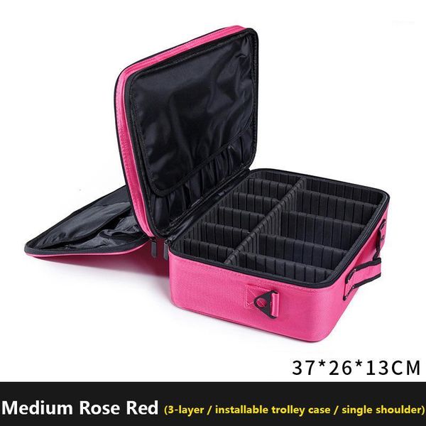 

organizer travel fashion lady cosmetics cosmetic bag beautician storage bags large capacity women makeup bag1