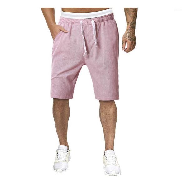 

men's casual board shorts loose high waist drawstring elastic waist color block shorts personality comfortable1, White;black
