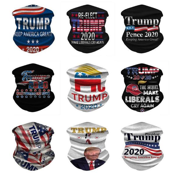 

scarves neck gaiter bandana usa flag 2021 president face mask, Blue;gray