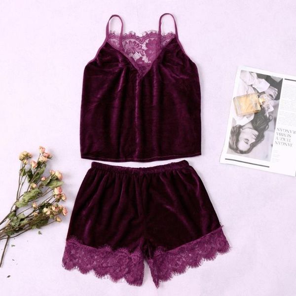 

xxl suede lingerie underwear sleepwear nightdress pajamas shorts lace lingerie sleepwear lace floral women's nightwear1, Black;red