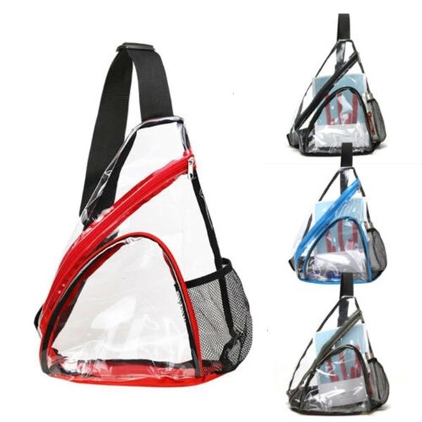 

anti-theft мужчины грудь коммуникатор sling вскользь плеча малого crossbody сумка унисекс transparent сумка водонепроницаемые сумки