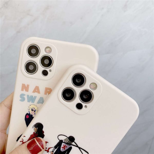 

qajapane and korean animation mobile phone shell is suitable for 11 silicone soft shell cover x / xr cartoon shell 12p fine hole anti falli