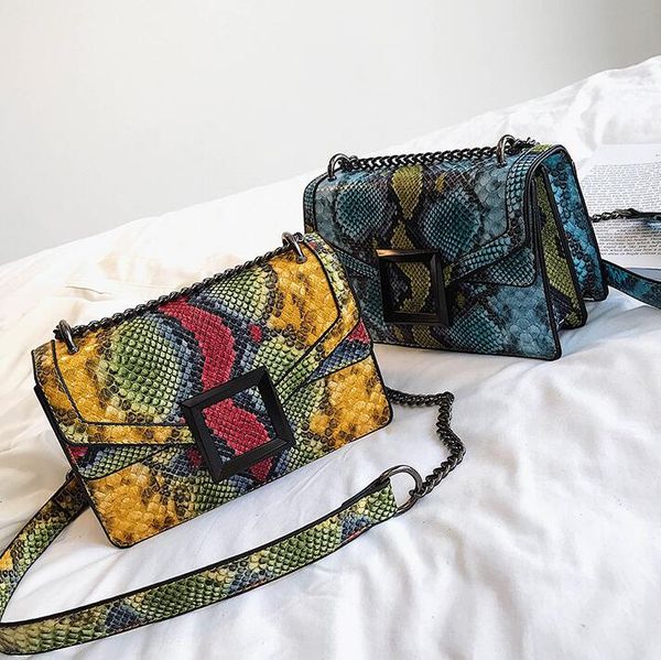

serpentine shouder bags women handbags purse designer chain crossbody women flap various styles