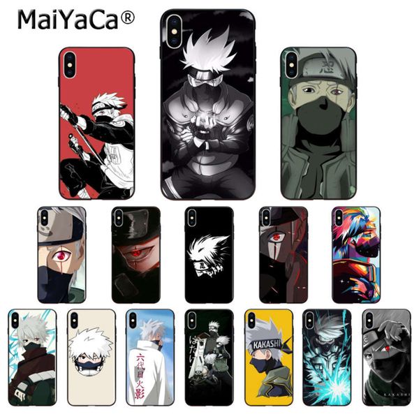 

vip 8, 7, 6, 6s plus, x, xs, max, 5, 5s, se, xr, anime, naruto, hatake, kakashi's mobile phone shell