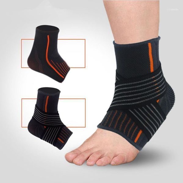 Apoio ao tornozelo Moda Ajustável Elastic Movement Protection BRCE S / L Exterior Running Fitness Sports