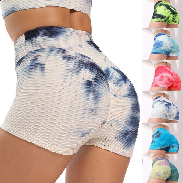 

women's high waist sports short workout running fitness elastic female shorts gym push up yoga leggings 5w4, White;black