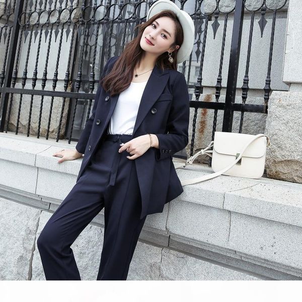 

fashion elegant work business pants suits for women single breasted blazer jacket and shorts two-piece set female office uniform1, White;black