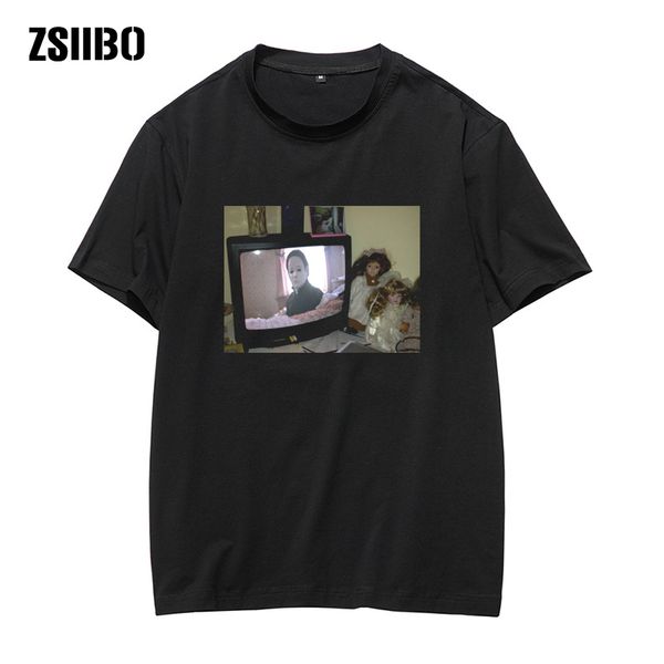 

spring fashion iac park friends horror movie halloween horror film lovers crewneck soft hiphop funny hooded sweatshirt hoodie men t shirt