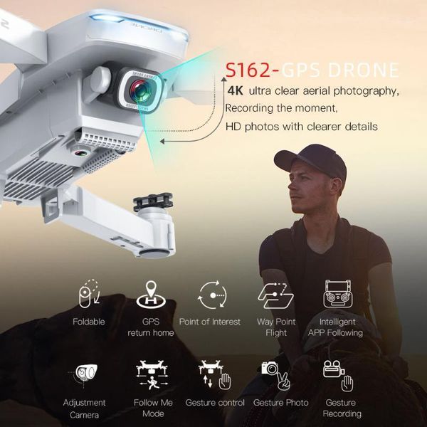 

drones goolrc s162 rc drone with camera hd gps 4k 5g wifi gesture po video mv fpv quadcopter follow me for adults 3 battery1