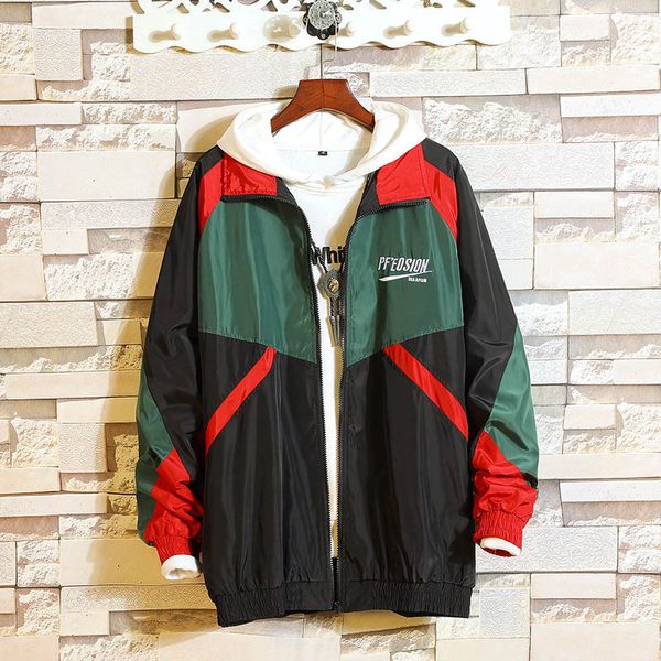 

2021 the new hip hop autumn outwear overcoat male fashion plus size m-5xl casual jackets 01ft, Black;brown