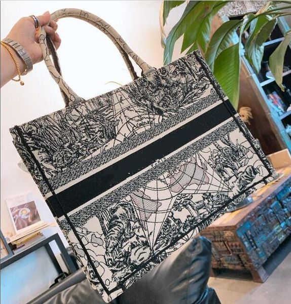 

shoulder bags three-dimensional totes bags ladies letters handbags retro ethnic canvas handmade embroidery pattern bags double-sided flower