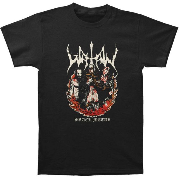 

watain mens lawless fire t-shirt large black sport hooded sweatshirt hoodie
