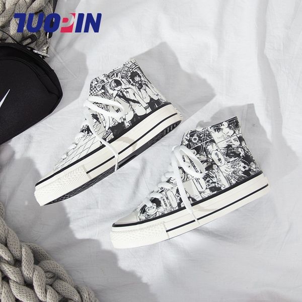 

designer shoes tuo products little hero canvas shoes autumn and winter new cotton-padded shoes with velvet couple high-tide casual, Black