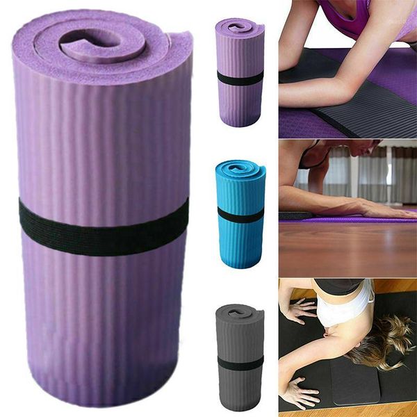 

yoga mats pilates mat thick exercise gym non-slip workout 15mm fitness bhd21