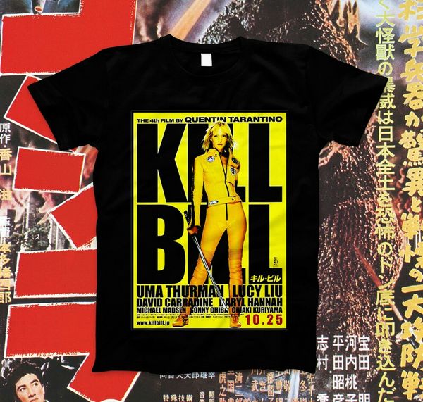 

kill bill 2003 martial arts japanese movie poster summer short sleeves cotton plus size hoodie designers t shirts sweatshirt
