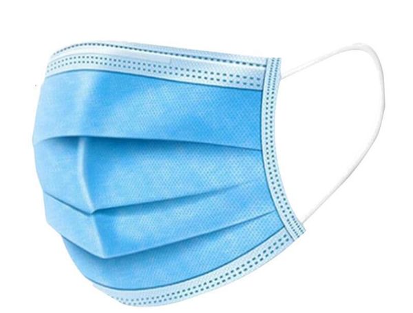 

mouth 20pcs/pack profession 3 layer disposable protective face masks non woven anti-dust safe breathable mask