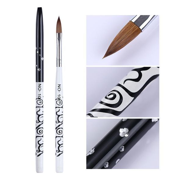 

acrylic nail art brush for uv gel polish drawing painting brush pen for nails extension diy nail art tools salon a jllobc