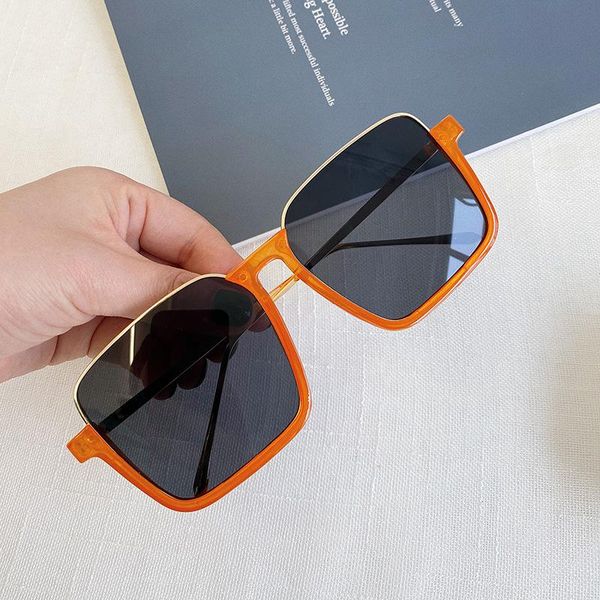 

sunglasses fashion unique vintage half frame women brand designer metal square sun glasses ladies luxury shades uv400, White;black