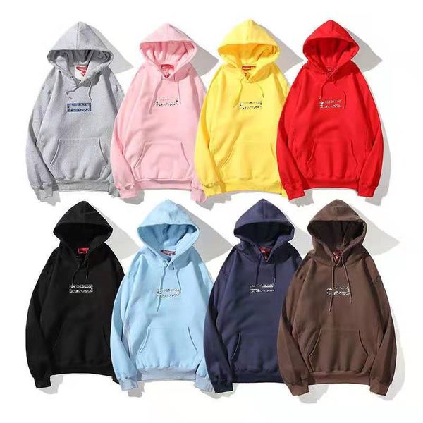 

embroidered gender-neutral hooded sweatshirts for men and women couples hooded stylish casual high street hip-hop coats, ing, Black