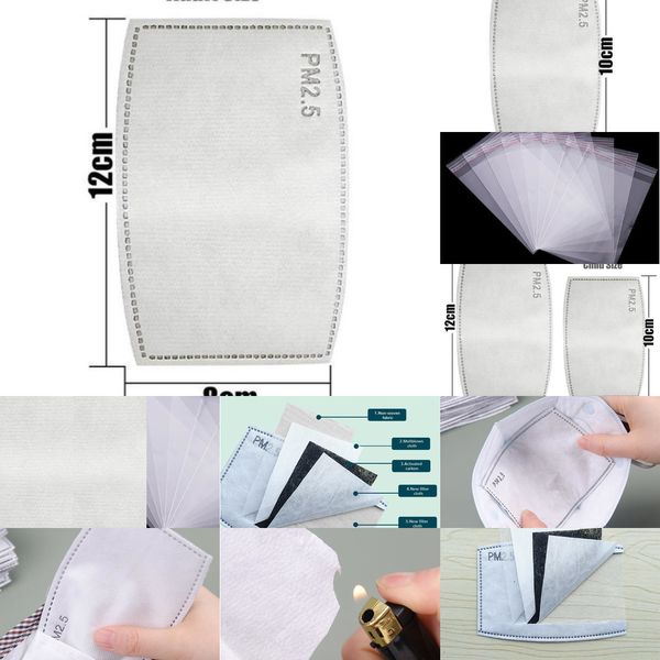 

mask activated pm2.5 filter 5 layers dhl carbon replaceable cycling face mask filters for dovx lxcn 2w5q