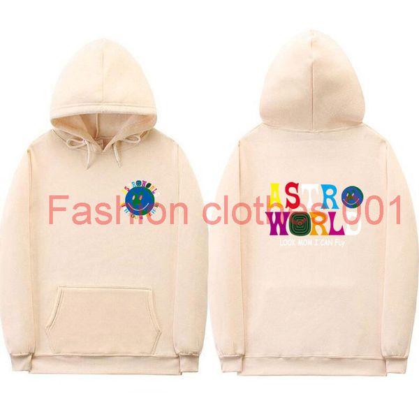 

astroworld travis scott men hooded hoodie casual hoodie hip hop streetwear long sleeve designer hoodie sweatshirts, Black