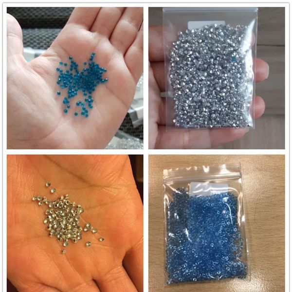 

1000pcs/pack 2.5mm tiny diamond confetti acrylic crystals confetti wedding party decoration diy crafts embellishments 1000pcs/pa sqctmv