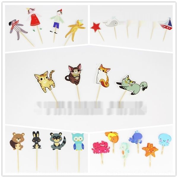 

ftenj small animal cartoon decoration cakecake party sign small animal cartoon decoration plug-in plug-in cake party sign ikhrn