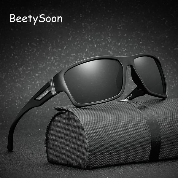 

sunglasses beetysoon men polarized sports 2021 design anti-uv400 fishing sun glasses male outdoor safe eyewear #1821, White;black