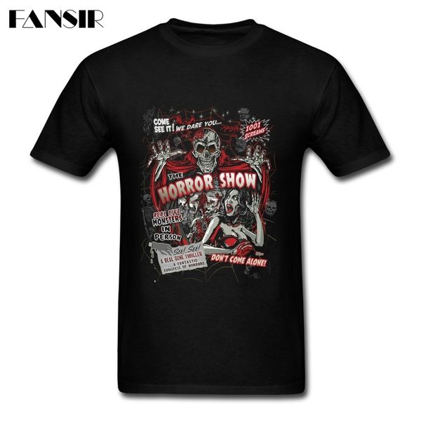 

over size horror movie monsters fashion t-shirt men's short sleeve crewneck men t shirt teenage clothes sport hooded sweatshirt hoodie