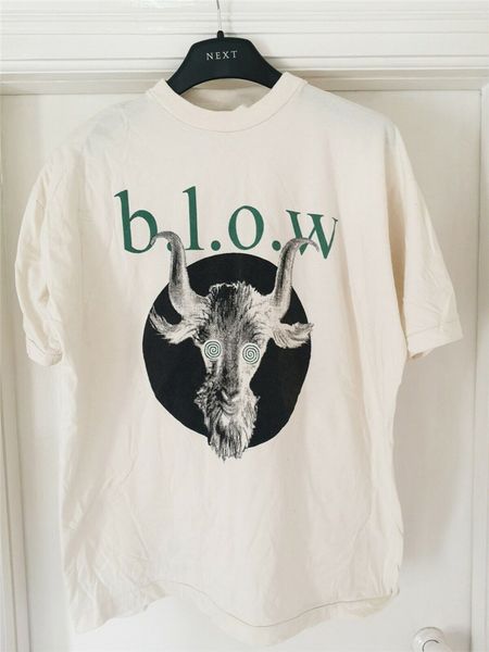 

b.l.o.w (little angels) - white tshirt - size xl for youth middle-age old age tee shirt sport hooded sweatshirt hoodie