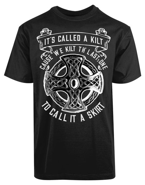 

its called a kilt to call it a skirt new men's vintage cool summer casual casual printing hooded sweatshirt hoodie men t shirt