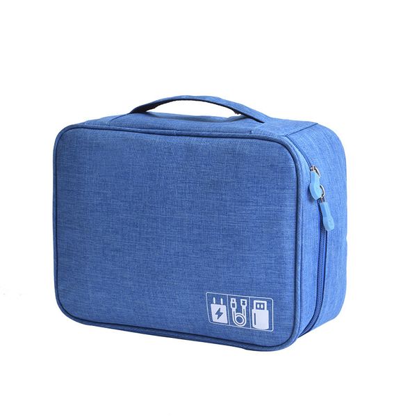 

data line charger storage bags solid color cation office organizer waterproof outdoors travel handbags portable new arrival 11 5rj e1