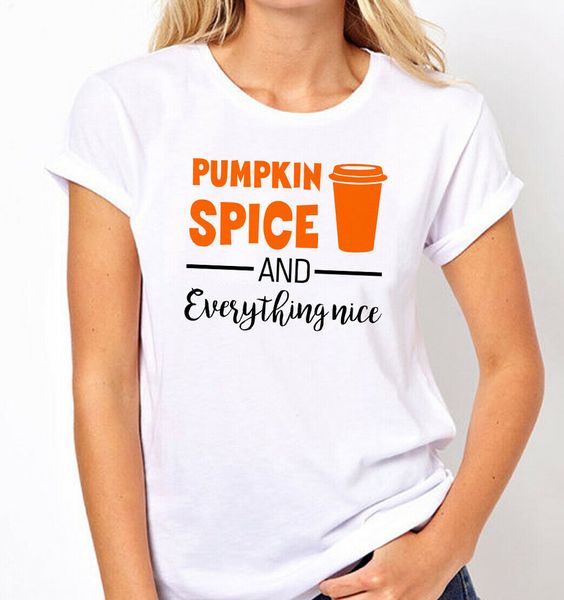

осень / pumpkin специя белый хлопок «s tee балахон дизайнеры футболки толстовки