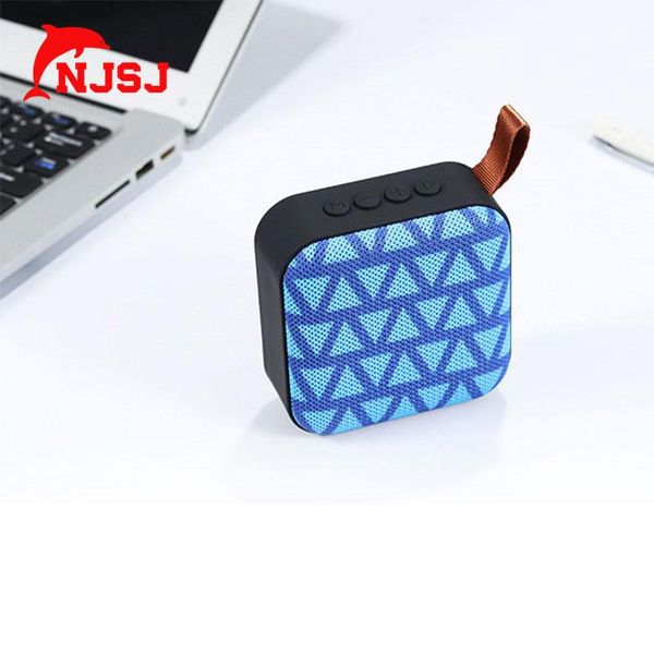 

njsj hands-portable outdoor light mini metal smart wireless speaker