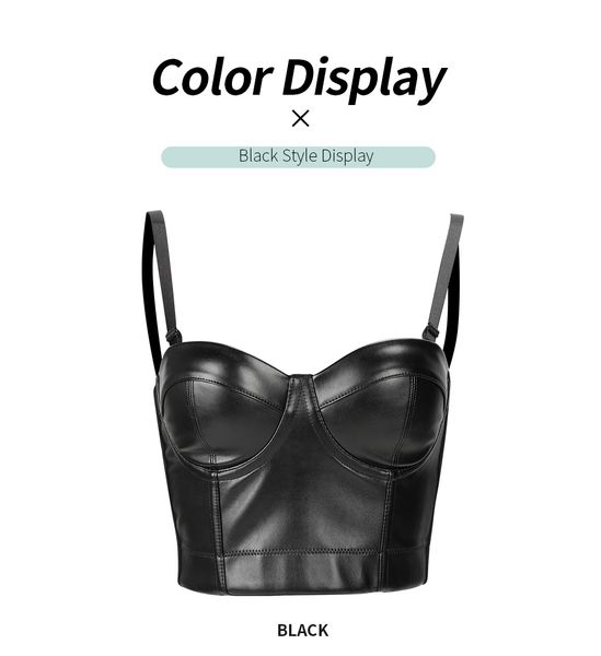 Vita Trainer Corsetto steampunk Bustier corsetto in pelle sexy abbigliamento gotico Corsetto top Burlesque Reggiseni push up Reggiseno donna Top LJ201209